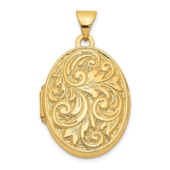10k Love You Always Swirl Reversible Locket,All Products : American Fashion Style Bags On Sale